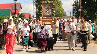 Крестный ход с чудотворной Владимирской Оранской иконой Божией Матери