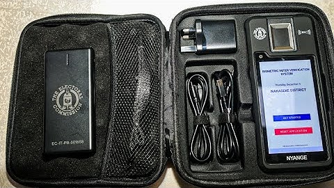 Watch:New technology of Biometric introduced for 2026 general elections 