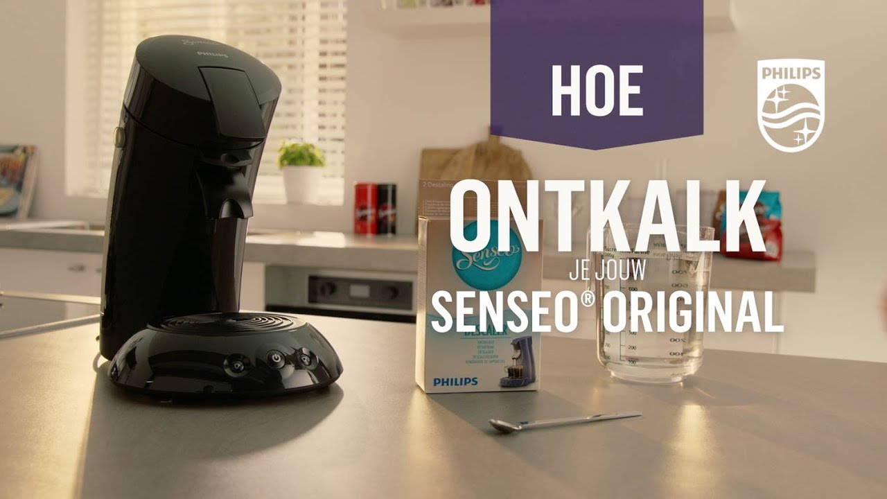 Serena Verbinding verbroken toonhoogte Hoe ontkalkt u uw Senseo® Original Koffiezetapparaat - YouTube