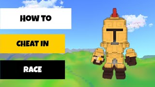 How to CHEAT in Race🏁!? | Worlds Frvr Gameplay