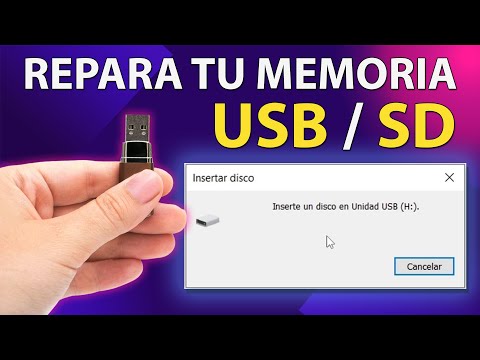 Como Reparar una Memoria USB o SD Dañada Fácilmente ✅ 2024