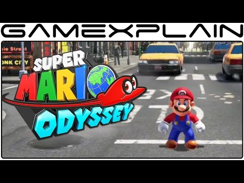 Super Mario Odyssey - Moveset Gameplay Demonstration (JP - Switch)