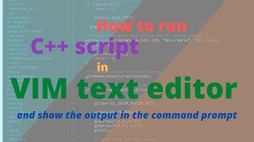how to run c++ in vim with shortcut key and show the output in the command prompt