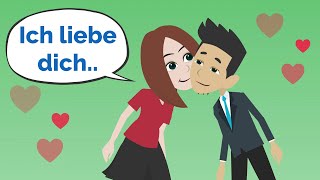 Deutsch lernen mit Geschichten | Ich LIEBE dich Sarah