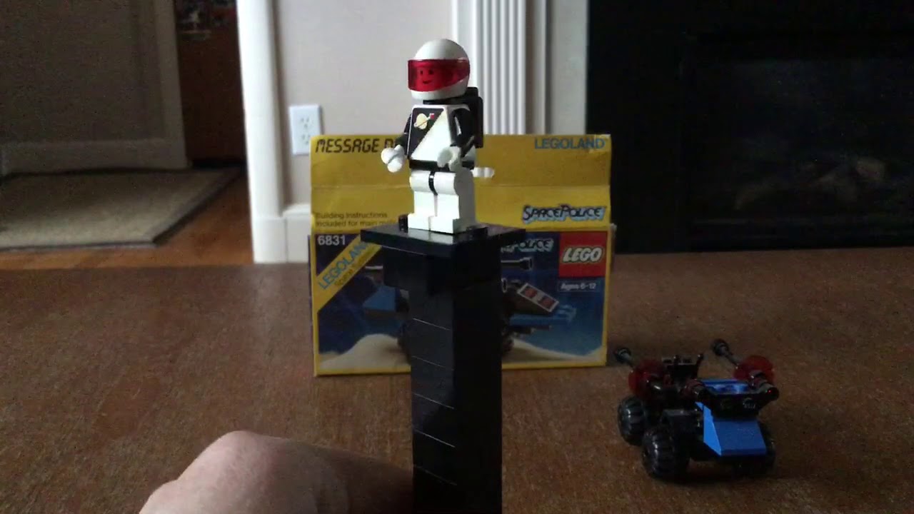 LEGO reiview set 6831 message decoder - YouTube