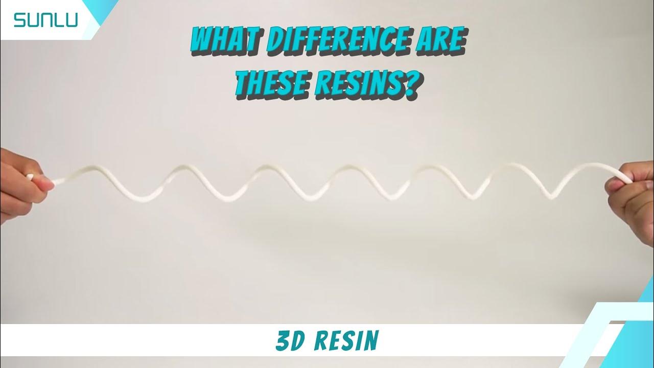 Standard resin, ABS like resin, PA Like resin, what different are these