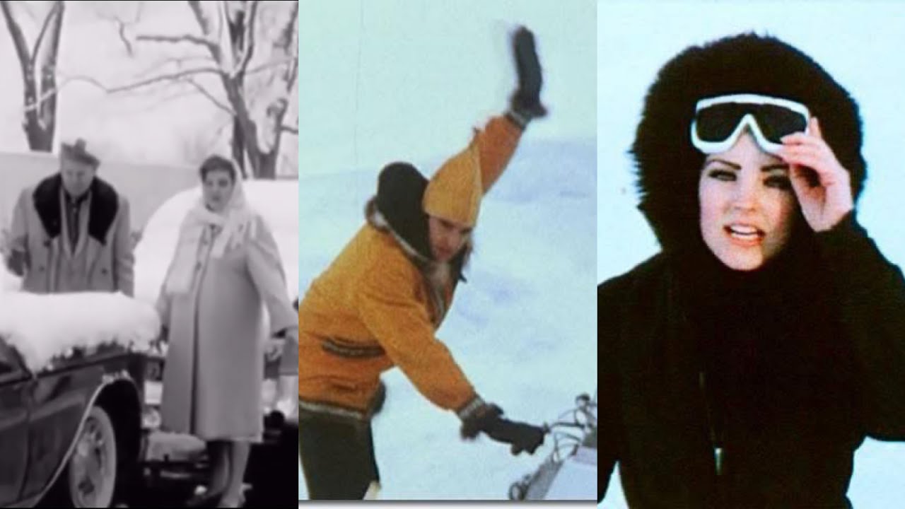 RARE FOOTAGE - Elvis Presley’s Parents at Graceland snowday 1958 | Elvis and Priscilla in Colorado 