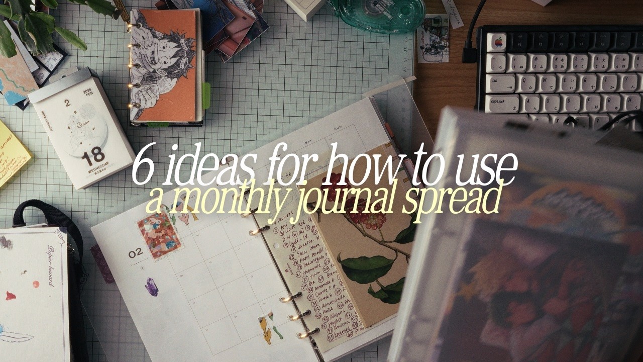 Обсуждение в дневнике⭐︎ решаем, как использовать развороты моего ежемесячного дневника