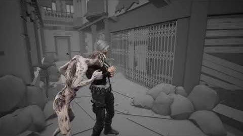 Unreal Engine 4 - Survival Horror Test: Grab and Bite (Gore Update)