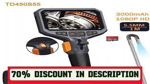 Why Everyone’s Talking About This Product! TESLONG TD450S 4.5Inch Screen Articulating Borescope 10