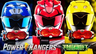 All Ranger Morphs in Power Rangers Beast Morphers Season 2 | Power Rangers Official