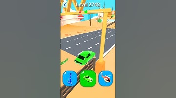 Shape-Shifting 2 GAMEPLAY Level No #2742 Walkthrough - New Update Car Racing #Shorts #ShapeShifting