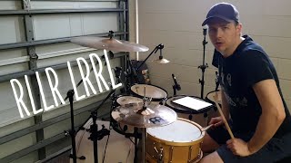How to play a Paradiddle Groove all 16 Variations by HT