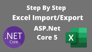 Asp.Net Core 5 - Excel import and Export functionalities