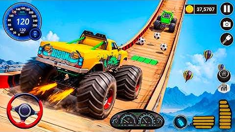 Monster Truck Challenge: INSANE Stunts, Jumping & Crashing!🤯 | Android Gameplay