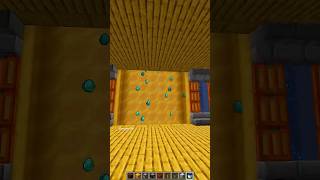 Diamond waterfall !! 🔥🔥 #minecraft #shorts