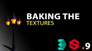 Baking The Textures #9 - 3DS Max Modelling Tutorial Course