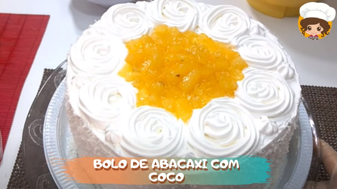 Cozinha com a Sara: bolo de abacaxi 