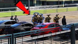 Mexicans Crash A Race... GTA 5 RP