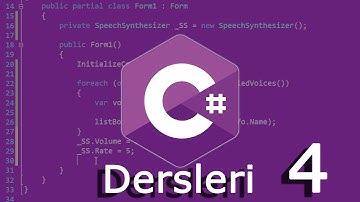 Visual Studio C# Dersleri 4 - C# Değişkenler Örnek Çalışma - C# Console Eğitimi