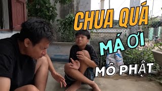 Xóm Mới TV || Xóm Mới TV-Xoài chấm muối ớt siêu chua.