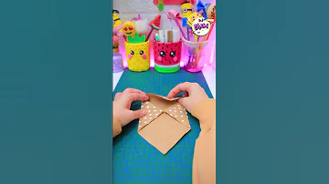 اكتر طريقه مظبوطه وسهله لعمل الظرف اختراع Shorts Diy Recycling Craft Art Ideas Fyp 
