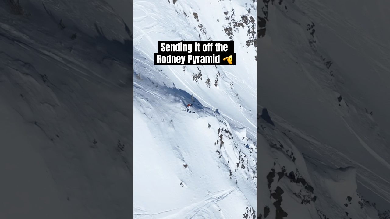 Winteractivity’s Mathys Fornasier Sending it off the Rodney Pyramid 🫡 