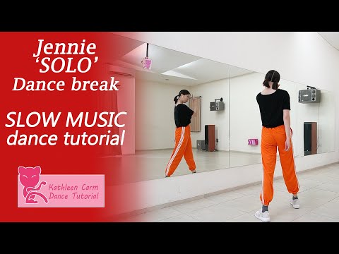 JENNIE THE SHOW SOLO Dance Break Dance Tutorial | Mirrored + SLOW MUSIC