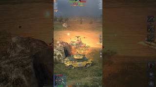 WoT Blitz Mutant Carry, 6 Kills, 1v4 Kolobanov #shorts