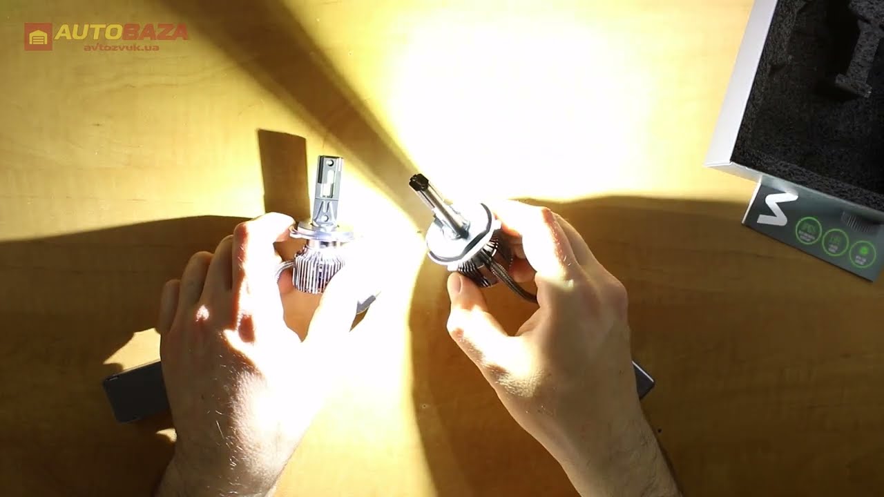 LED лампа Winso H4 12/24V 130Вт 11000Лм 6500K CSP3570 799400