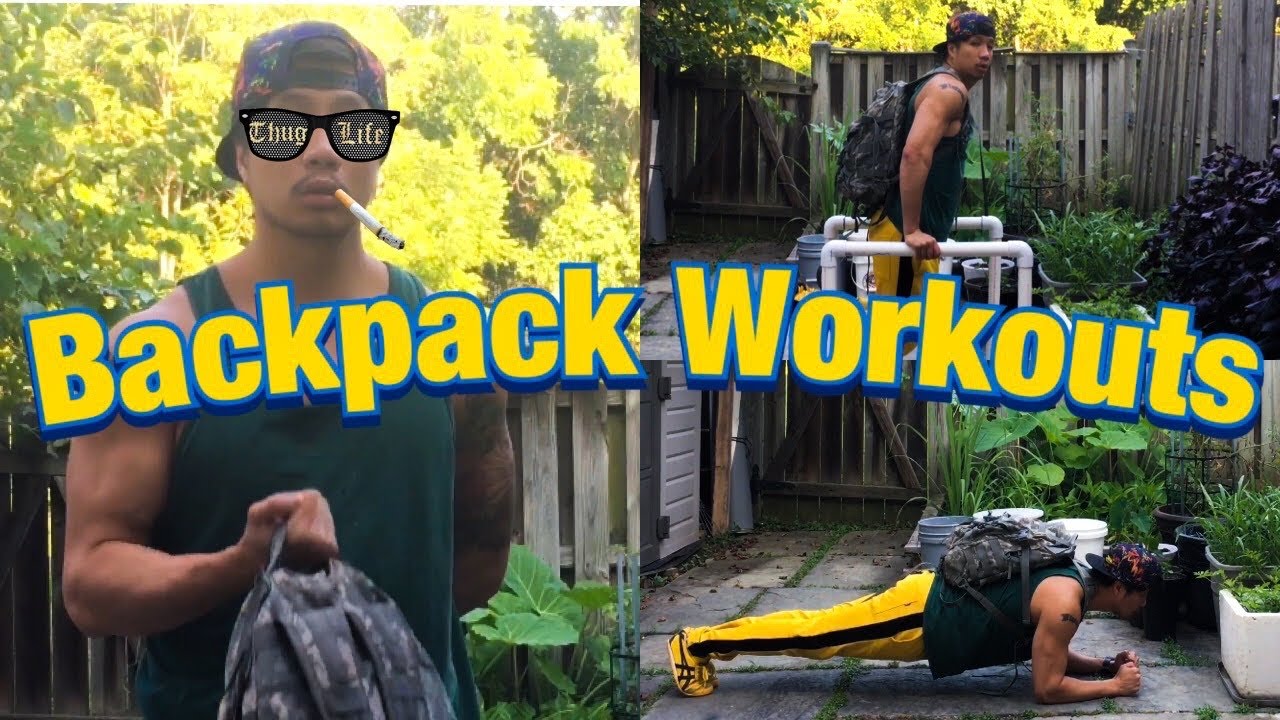 Using A Backpack As Weights YouTube
