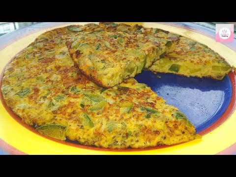 RIQUÍSIMA TORTILLA DE ZAPALLITOS - Marianela Cooking