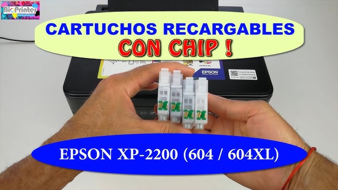 RESET CARTUCHOS EPSON 604 XP-2200 XP-2205 XP-3200 XP-3205 XP-4200 WF-2910  WF-2930 