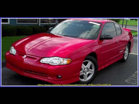 2004 Chevrolet Monte Carlo Ss Supercharged You 2004 Chevrolet Monte Carlo Ss Supercharged