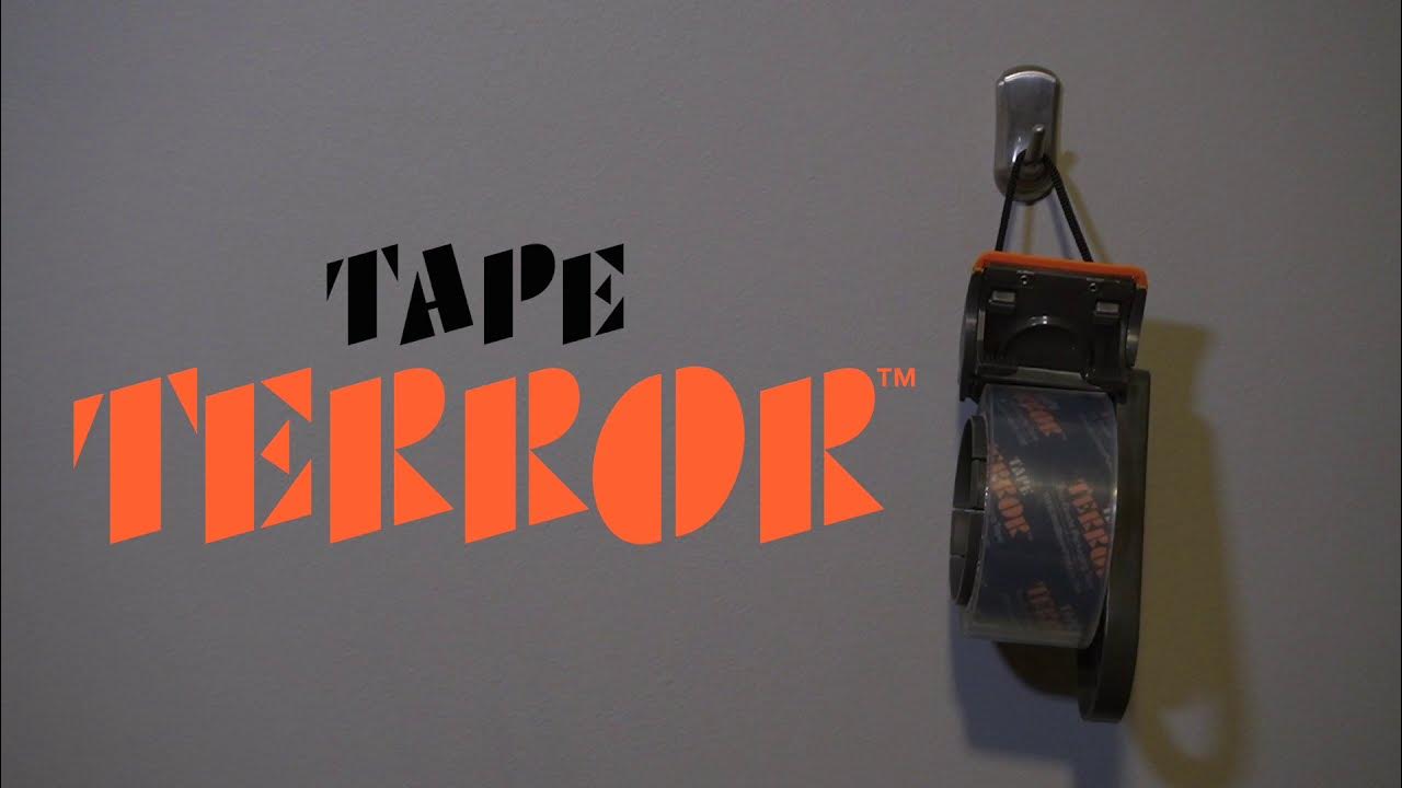 Tape Terror Gray Shipping Tape Dispenser - Holds up to 2 Inches Wide -  Accurate Cut - Never Lose the Edge - Universal 3 Inch Core - Tape Terror in  the Tape Dispensers department at