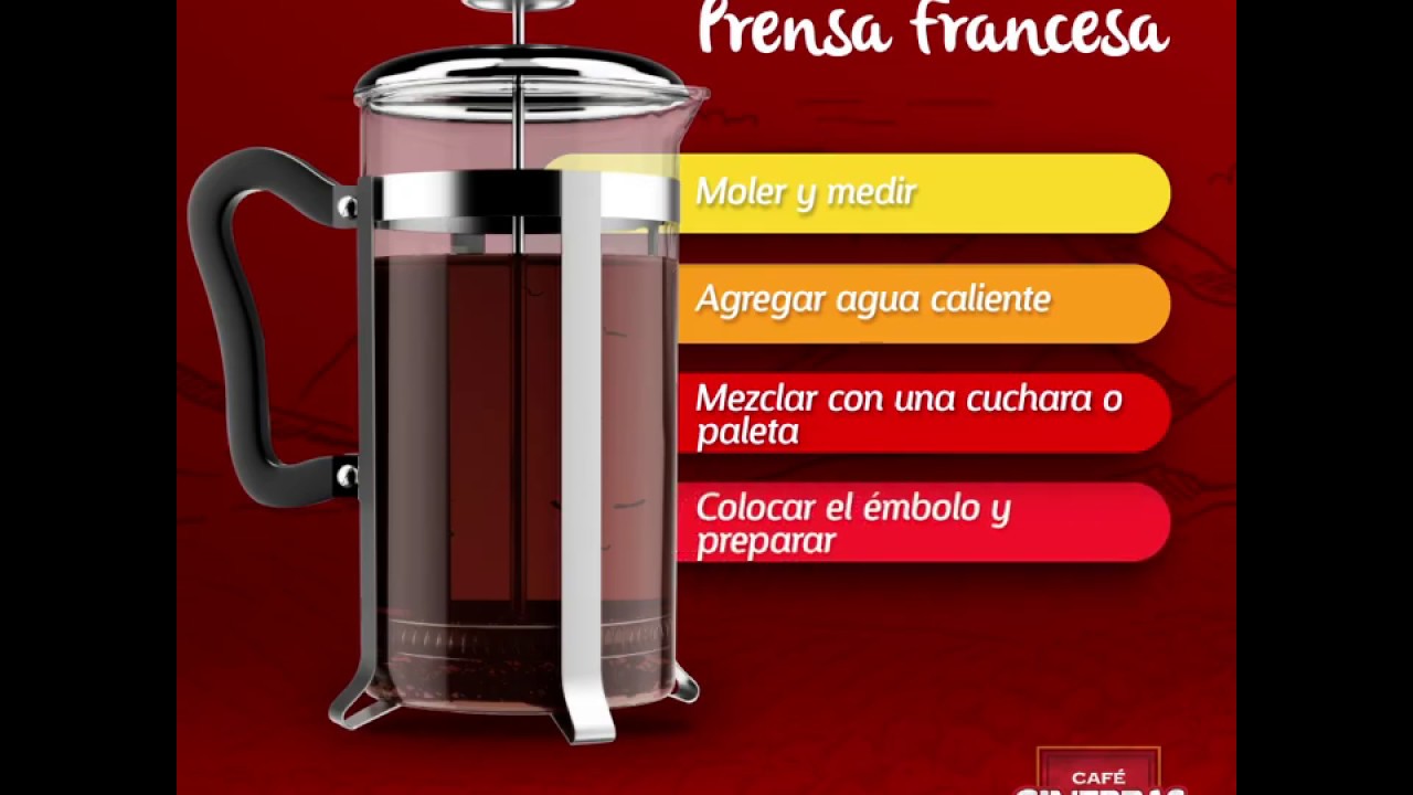 Un café en prensa francesa - YouTube