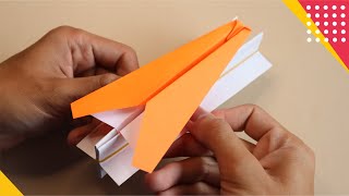 MEMBUAT PESAWAT YANG LAGI VIRAL DI TIKTOK - How to make plane paper easy