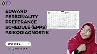 EDWARD PERSONALITY PREFERANCE SHEDULE (EPPS)|PENJELASAN SINGKAT MENGENAI TEST EPPS|PSIKODIAGNOSTIKA