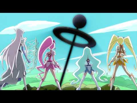 HeartCatch Precure Attack Quadruple Forte Wave 