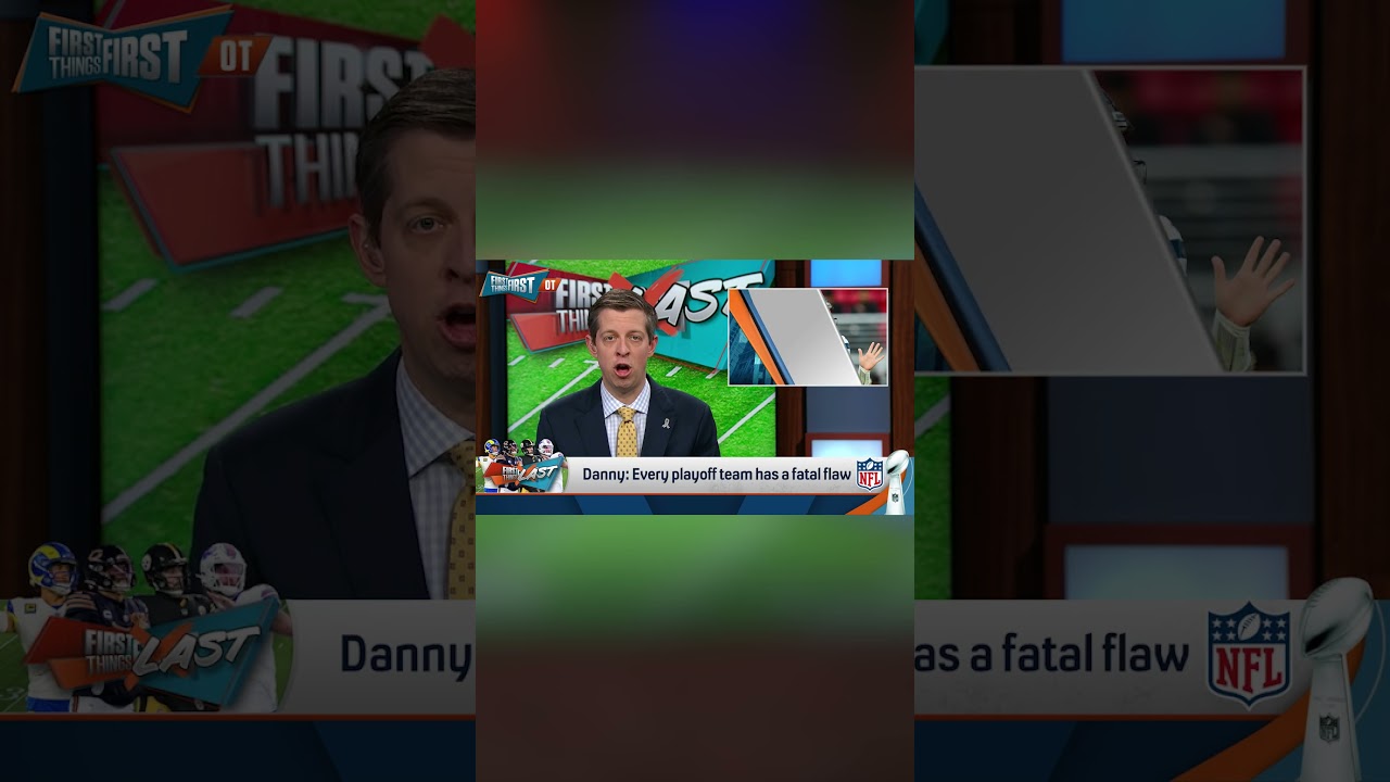 WATCH: Danny Parkins breaks down every #NFL playoff team's fatal flaw 👀 #NFLPlayoffs #Rams #Bears