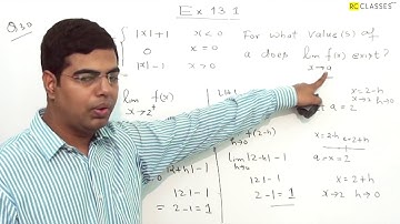 CLASS 11 NCERT LIMITS EXERCISE 13. 1 QUESTION NUMBER 30