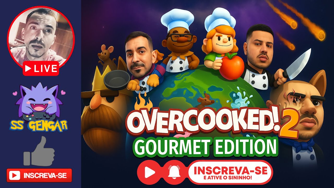 Ep. 87 - Pesadelo na Cozinha | Overcooked 2 🍳😂 