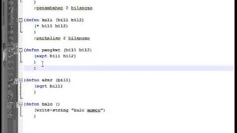 Materi Algoritma dan Pemrograman Fungsional LISP [MenggunakanLISP] - Monika Tiwik Sirdiyani - UDINUS