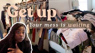 Girl Get Up, We're Decluttering This Closet.