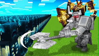 100 Warden vs Cataclysm Mobs & Mowzie's Mobs in Minecraft