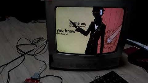 Analog TV RGB MOD -PERSONA 4 OP- RASPBERRY PI+ VGA666