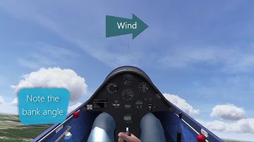 Winch Launch Crosswind - Animated