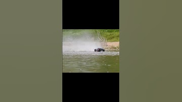 Long Hydroplane + Long Jump #shorts Traxxas Rustler 4x4 VXL RC