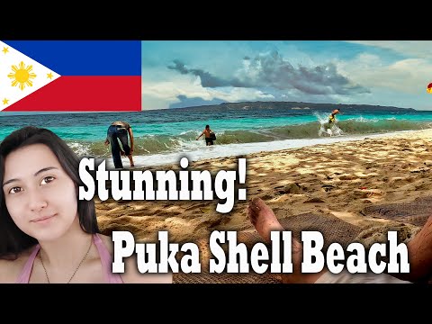Stunning Puka Shell Beach in Boracay Philippines, Must Visit 🇵🇭