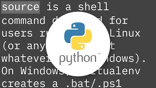 Issue with virtualenv - cannot activate